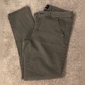 AE Olive Green Skinny Pants